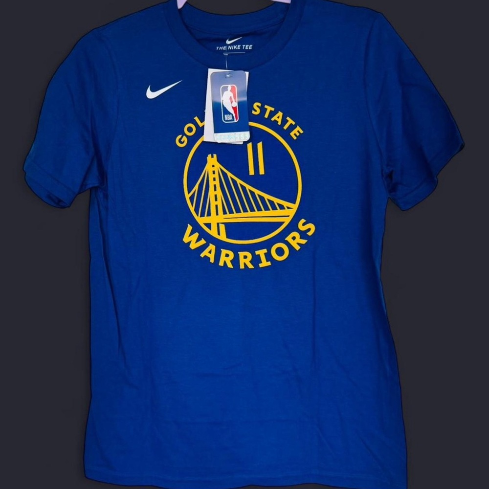 Nike Kids Blue Golden State Warriors Tee